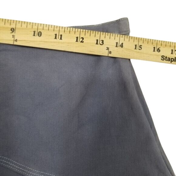 Zena Jeans Womens Grayish Blue A-Line Skirt‎ Sz 10 Side Zip Vintage Y2K - Picture 8 of 12